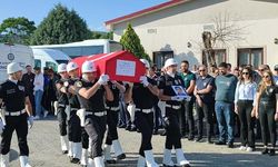 POLİS MEMURUNUN CENAZESİ  MEMLEKETİNE UĞURLANDI