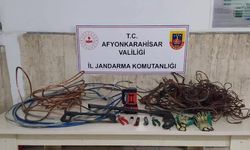 KABLO HIRSIZLIĞI ŞÜPHELİLERİ YAKALANDI
