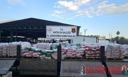 FİNİKE’DE 17 TON SAHTE GÜBRE