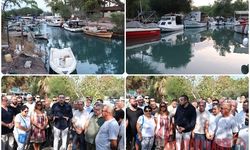 CHP MİLLETVEKİLİ KAYA KEMER'DE BALIKÇILARI DİNLEDİ