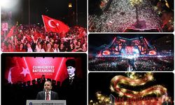 ANTALYA’DA CUMHURİYET’İN 101’İNCİ YILINDA ON BİNLER CUMHURİYET İÇİN YÜRÜDÜ