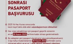 HAC KURASI SONRASI PASAPORT BAŞVURUSU İLE İLGİLİ ÖNEMLİ BİLGİLENDİRME