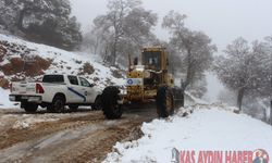 ELMALI VE ALANYA’DA YOLLAR AÇILIYOR