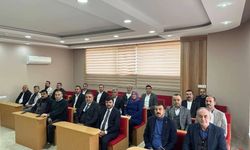 MHP'DEN İLÇE BAŞKANLARl TOPLANTISI