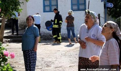 İTFAİYEDEN YILAN YAKALAMA OPERASYONU
