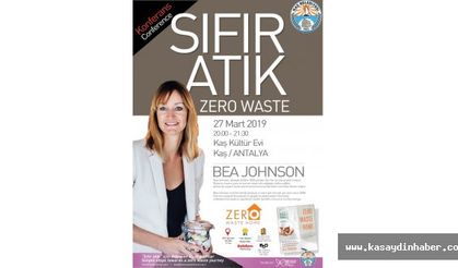 KAŞ’TA SIFIR ATIK KONULU KONFERANS