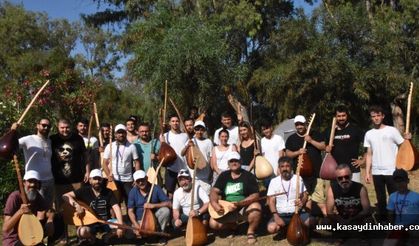 İSMAİL TUNÇBİLEK BAĞLAMA KAMPI DEMRE’DE