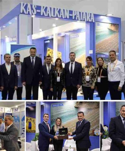 İZMİR FUARINDA KAŞ STANDINA YOĞUN İLGİ