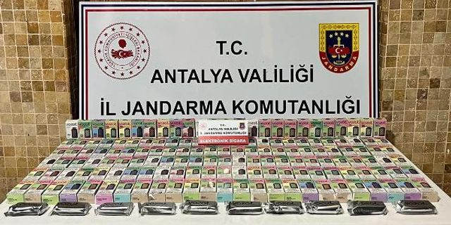 JANDARMADAN ELEKTRONİK SİGARA OPERASYONU