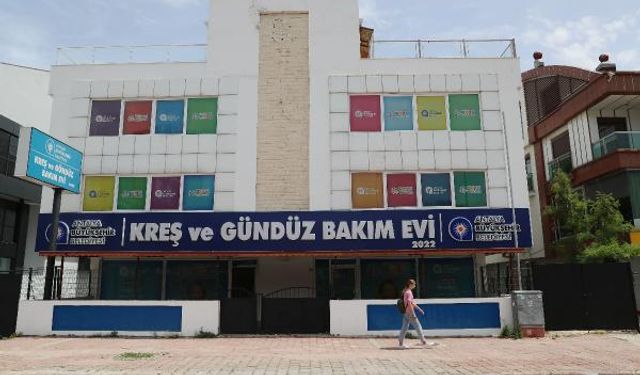 BÜYÜKŞEHİR'İN GÜZELOBA KREŞİ AÇILIYOR