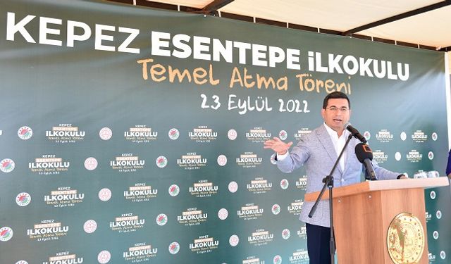 KEPEZ’İN OKUL YATIRIMINDA YÜZÜ GÜLÜYOR