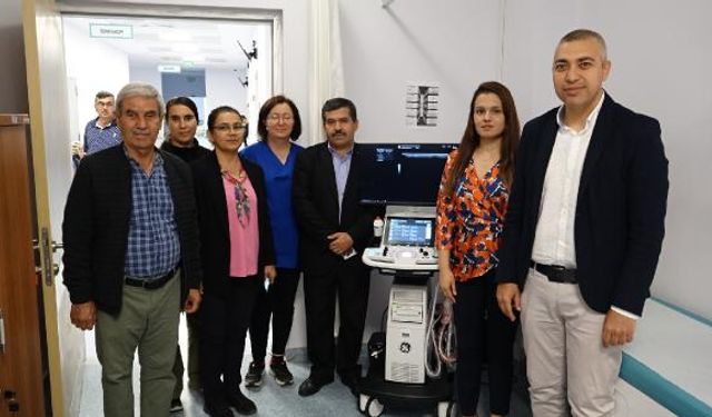 EĞİRDİR KEMİK HASTANESİ'NE ULTRASON CİHAZI
