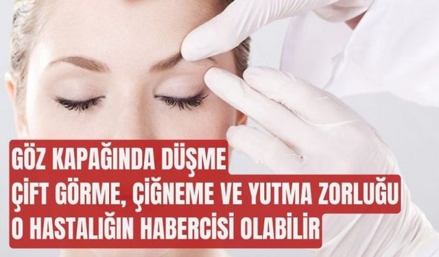 GÖZ RAHATSIZLIKLARI HASTALIĞININ HABERCİSİ  OLABİLİR