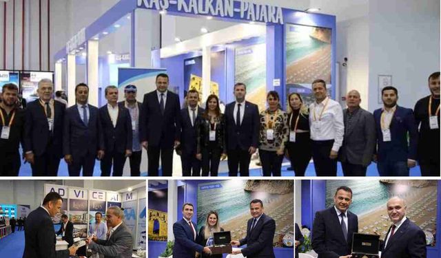İZMİR FUARINDA KAŞ STANDINA YOĞUN İLGİ