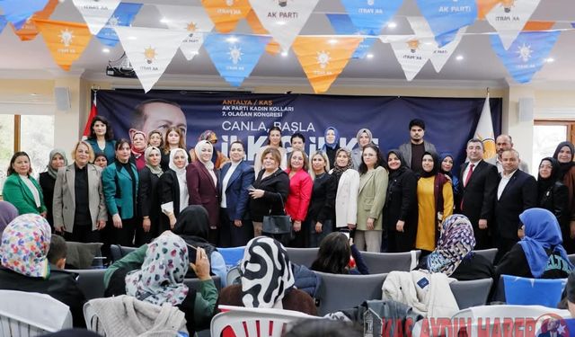 AK PARTİ KAŞ KADlN KOLLARI BAŞKANLIĞINA HAVVA SERTEL  SEÇİLDİ