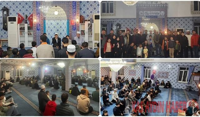 KAŞ MÜFÜTÜLÜĞÜNDEN 'CUMA GECELERİ AİLECE CAMİDE BULUŞUYORUZ' PROJESİ
