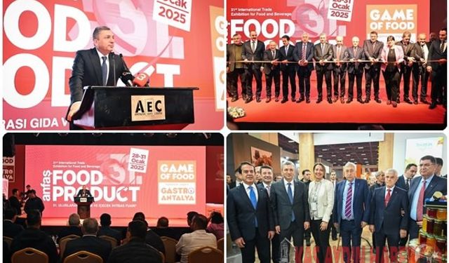 GIDA SEKTÖRÜ FUARDA BULUŞTU