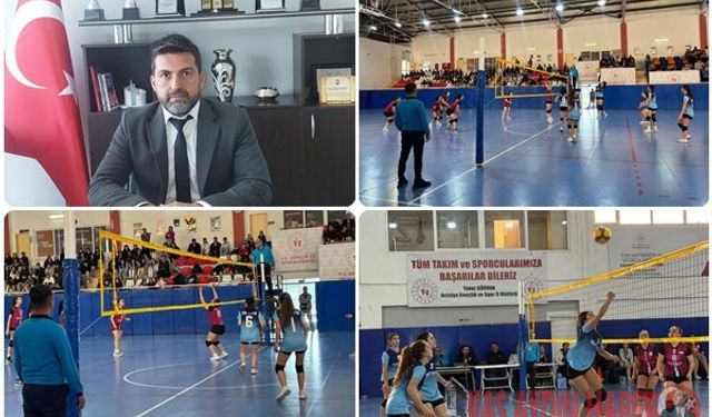 KAŞ OKULLAR ARASl  VOLEYBOL TURNUVASI HEYECANLA SÜRÜYOR