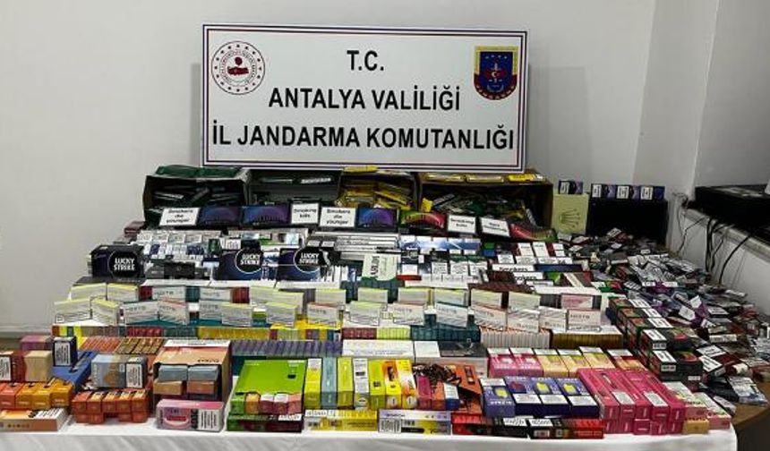 KAÇAK TÜTÜN VE ELEKTRONİK SİGARA OPERASYONU