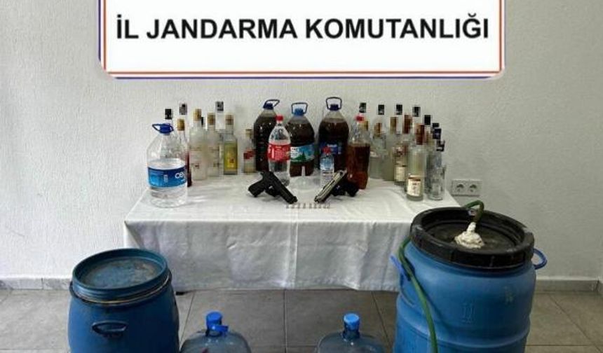 MUĞLA'DA SAHTE İÇKİ OPERASYONU; 2 GÖZALTI