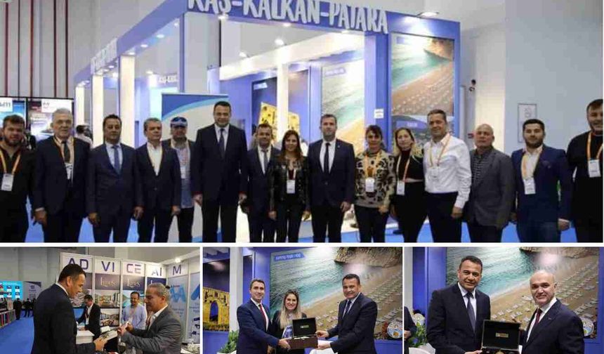 İZMİR FUARINDA KAŞ STANDINA YOĞUN İLGİ