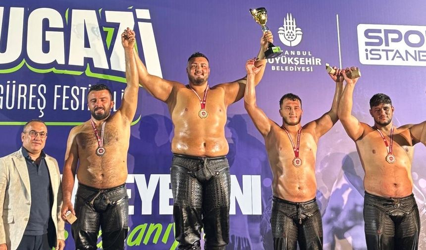 KEMER BELEDİYE PEHLİVANI KAYA’DAN BÜYÜK BAŞARI