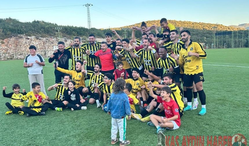 1923 KAŞ SPOR LARA EĞİTİM SPORU 2-1 YENDİ